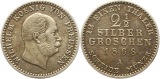 7469 Preußen 2 1/2 Silbergroschen 1868