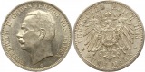7590 Kaiserreich Baden 5 Mark 1913 vorzüglich + OFFENES D in ...