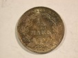 B10 KR  1/2 Mark  1917 A in f.st  herrliche Patina  Originalbi...