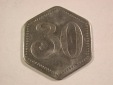 B12 Hamburger Hochbahn 30 Pfennig in f.ST  seltener  Originalb...