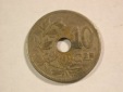 B12 Belgien  10 Centimes 1904 in f.ss  Originalbilder