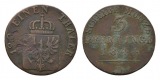 Brandenburg-Preußen, 3 Pfennig 1844 D