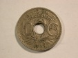 B13 Frankreich Lindauer 10 Centimes 1925 in ss  Originalbilder