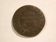 B13 Frankreich 5 Centimes LÀN 9  D in fast schön  RR   Origi...