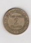 Frankreich 2 Francs 1922  (B879)