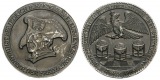 Preußen, Cu-Ni Medaille 1990; Ø 40 mm, 24,73 g