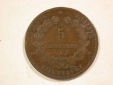 B43 Frankreich 5 Centimes Ceres 1884 A in f.ss  Originalbilder