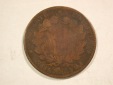 B43 Frankreich 10 Centimes 1872 -K- in gering-schön  Original...