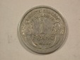 B43 Frankreich 1 Francs 1944 in ss   Originalbilder