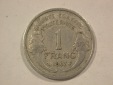 B43 Frankreich 1 Francs 1947 in ss   Originalbilder