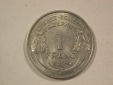 B43 Frankreich 1 Francs 1950 in vz/vz-st  Originalbilder