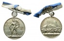 Medaille 1929, versilbert, tragbar mit Anstecknadel; Ø 33,1 m...