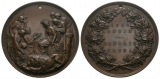 Bronzemedaille 1862, gelocht; Ø 76,5 mm, 228 g; Randschrift: ...