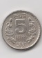 5 Rupees Indien 2001 (B946)