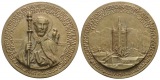 Bronzemedaille vergoldet; Ø 49,8 mm, 49,33 g