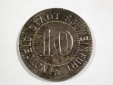 B16  Schweinfurt 10 Pfennig o.J. Eisen in f.ss/ss  R ! Origina...