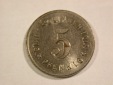 B16  Solingen 5 Pfennig 1919 Eisen in vz-st   Originalbilder