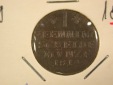 B44 Braunschweig  1 Pfennig 1814 in ss+/ss-vz  Originalbilder