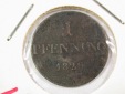 B44 Bayern  1 Pfennig  1829 in schön   Originalbilder