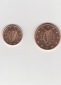 1 und 5 Cent Irland 2003 uncir. 2 Münzen (K225)