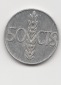 50 Centimos Spanien 1966 (K259)