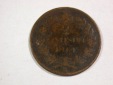 B45 Italien 2 Centesimi 1861 in f.schön  Selten !!   Original...