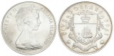 Bahama Islands, 5 Dollar 1966, AG; 41,84 g
