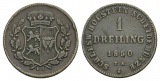 Altdeutschland, Kleinmünze 1850