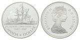Canada, Dollar 1987; PP, AG, in Kapsel