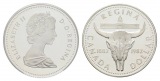 Canada, Dollar 1982; PP, AG, in Kapsel