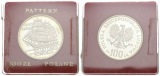 Polen, 100 Zloty 1980, Ag, Probe
