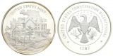 USA, Medaille 1987, PP, Ag, 23,54 g, Ø 38,6 mm
