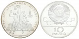 Russland, 10 Rubel 1979, Ag, PP