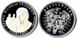 Deutschland Medaille 1993 FM-Frankfurt Feingewicht: ca. 20g Si...