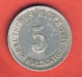 Kaiserreich 5 Pfennig 1911 J