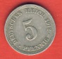 Kaiserreich 5 Pfennig 1912 D