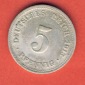 Kaiserreich 5 Pfennig 1913 D