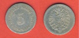 Kaiserreich 5 Pfennig 1875 A