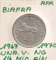 Biafra 2 1/2 Schillings 1969 KM # 4 SELTEN