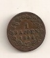 1 Rappen 1844 Schweiz - Canton Luzern  Erhaltung! schöne Patina