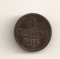 1/2 Kreutzer 1815 Schweiz - Canton St. Gallen  Erhaltung! sch...