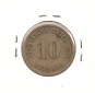 10 Pfennig 1876 J Deutsches Reich sss