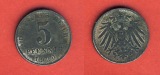 Kaiserreich 5 Pfennig 1920 A Eisen