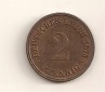 2 Pfennig 1875 J Deutsches Reich prf/st