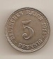 5 Pfennig 1915 D Deutsches Reich vz/f.st