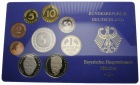 Deutschland, Kursmünzensatz, 1 Pfennig - 5 DM 1989 D