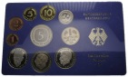 Deutschland, Kursmünzensatz, 1 Pfennig - 5 DM 1981 G