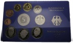 Deutschland, Kursmünzensatz, 1 Pfennig - 5 DM 1981 D