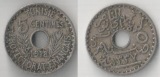 Tunesien 5 Centimes 1918