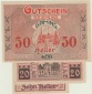 Österreich Notgeld Gaming 10,20,50 Heller kfr.